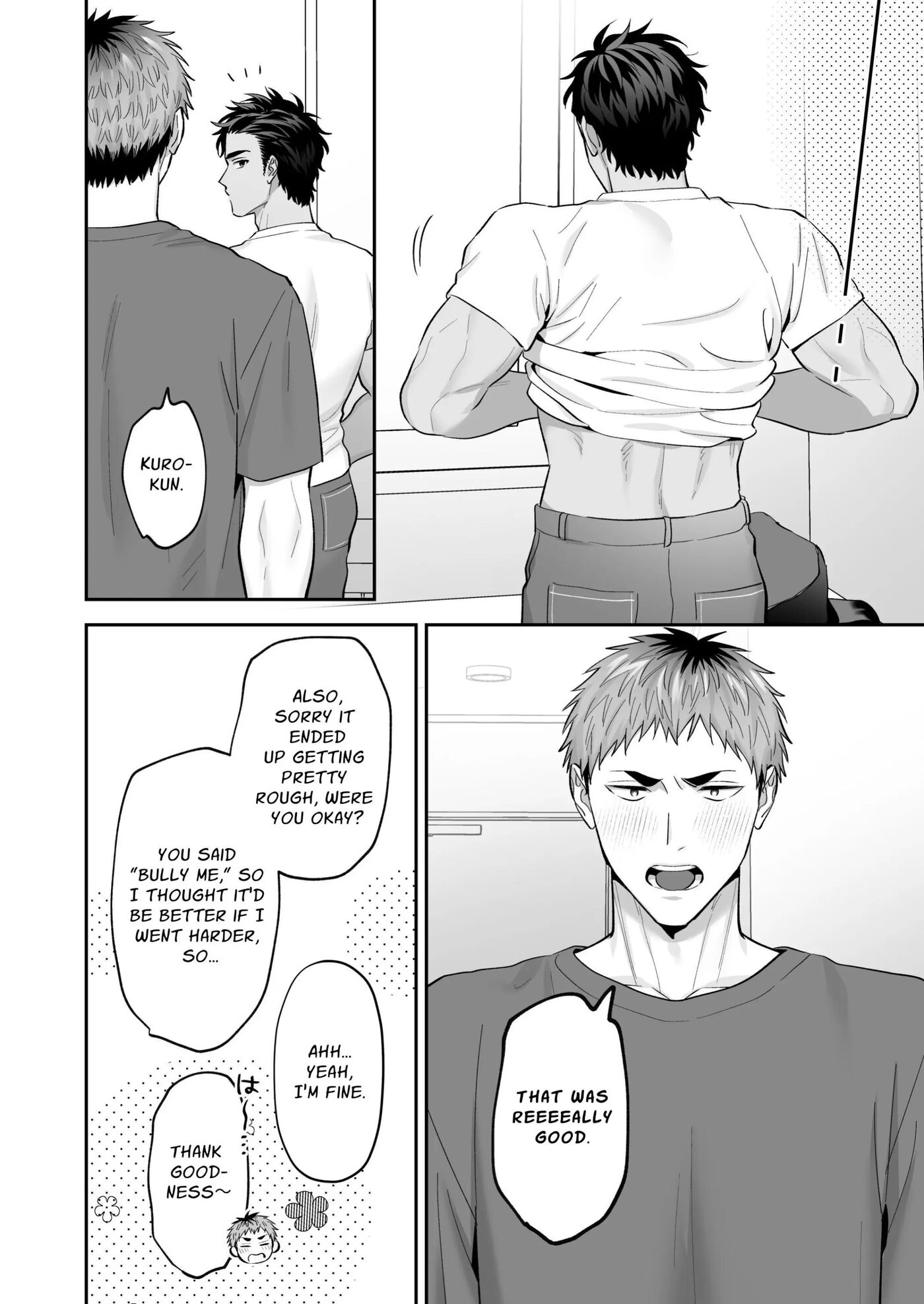 Requesting Man Tits: Fucking Total Masochist Kuro-kun Silly While Teasing His Sensitive Nipples [yaoi] Chapter 1000 Page 84